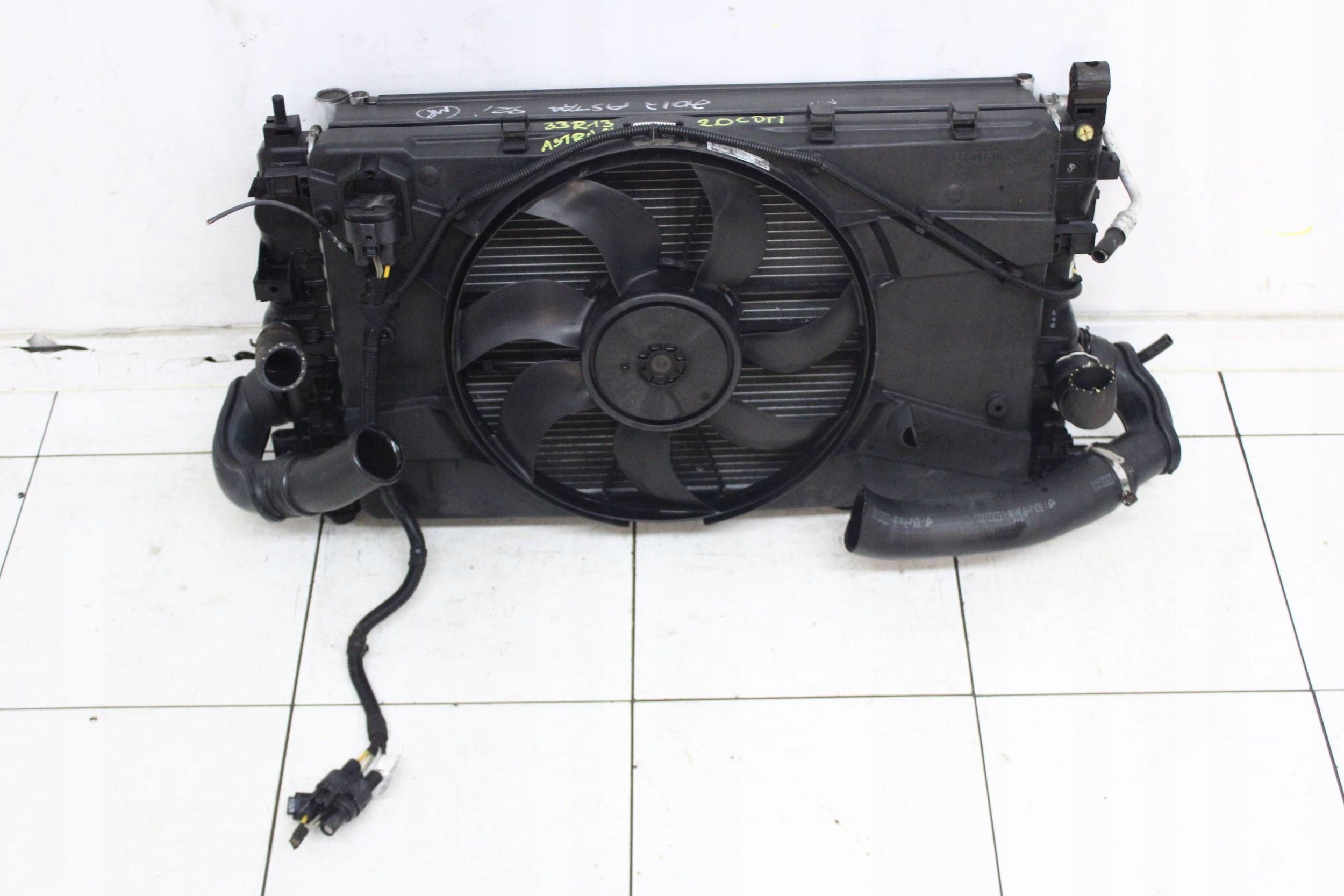 OPEL ASTRA IV J HB 2009R- CHŁODNICE WENTYLATOR KOMPLET