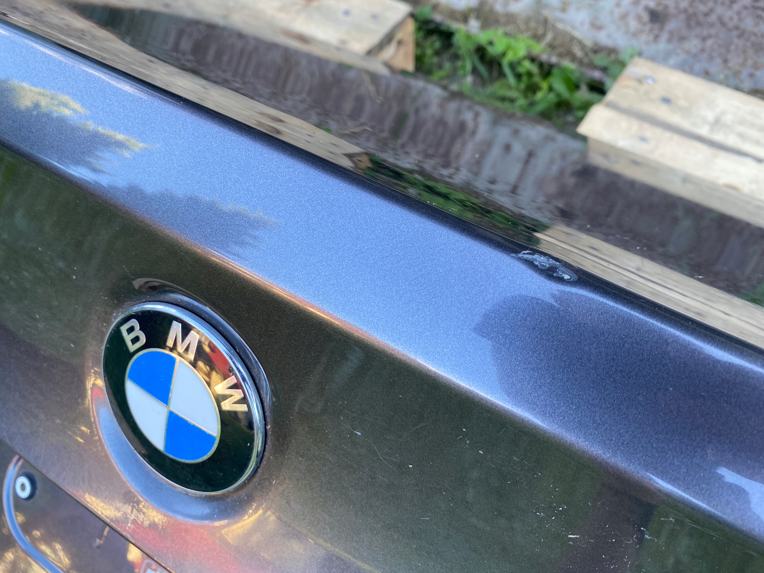 trunk door boot BMW E90 SPARKLING GRAPPHITE