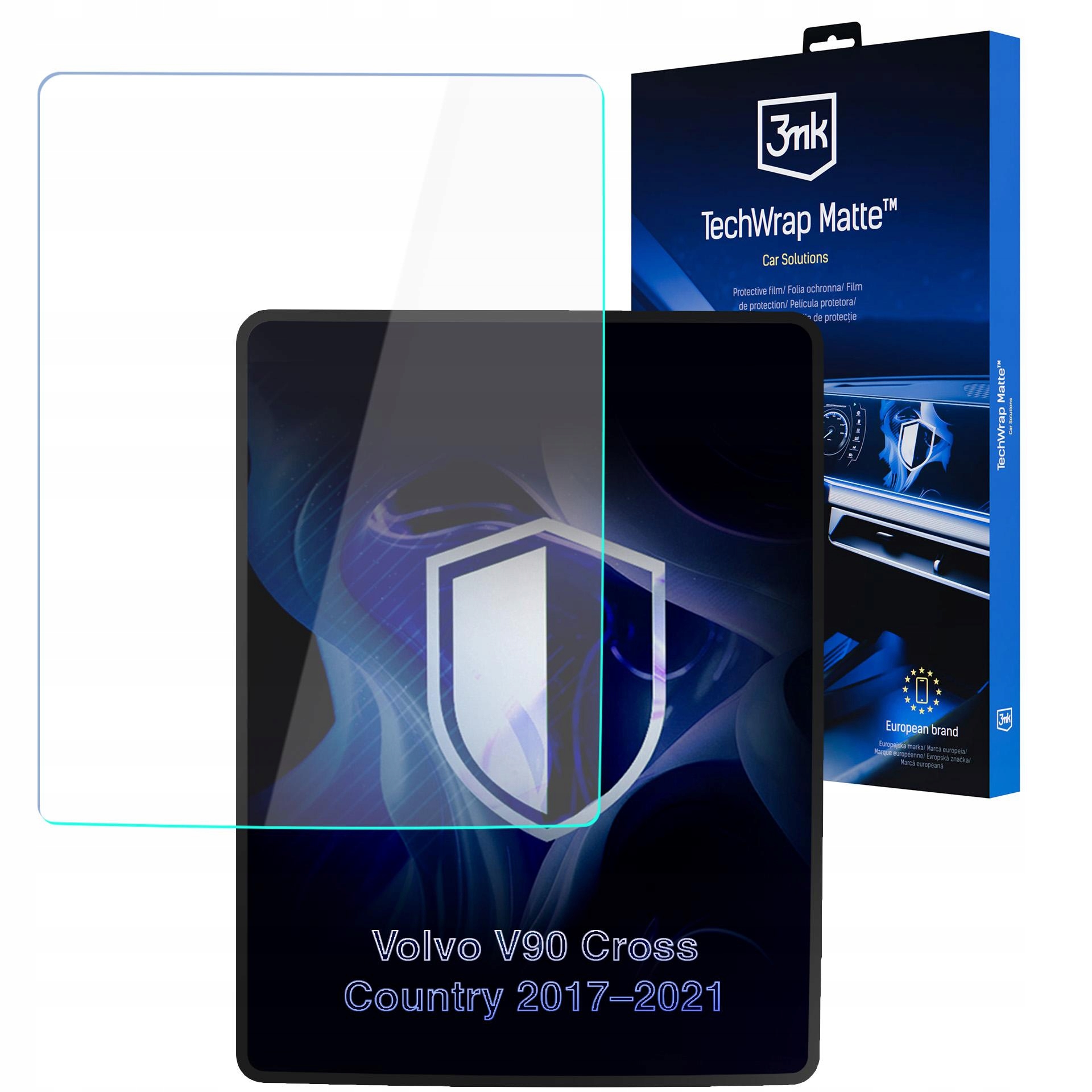 Folia ochronna na ekran do Volvo V90 Cross Country 2017-2021 3mk TechWrap