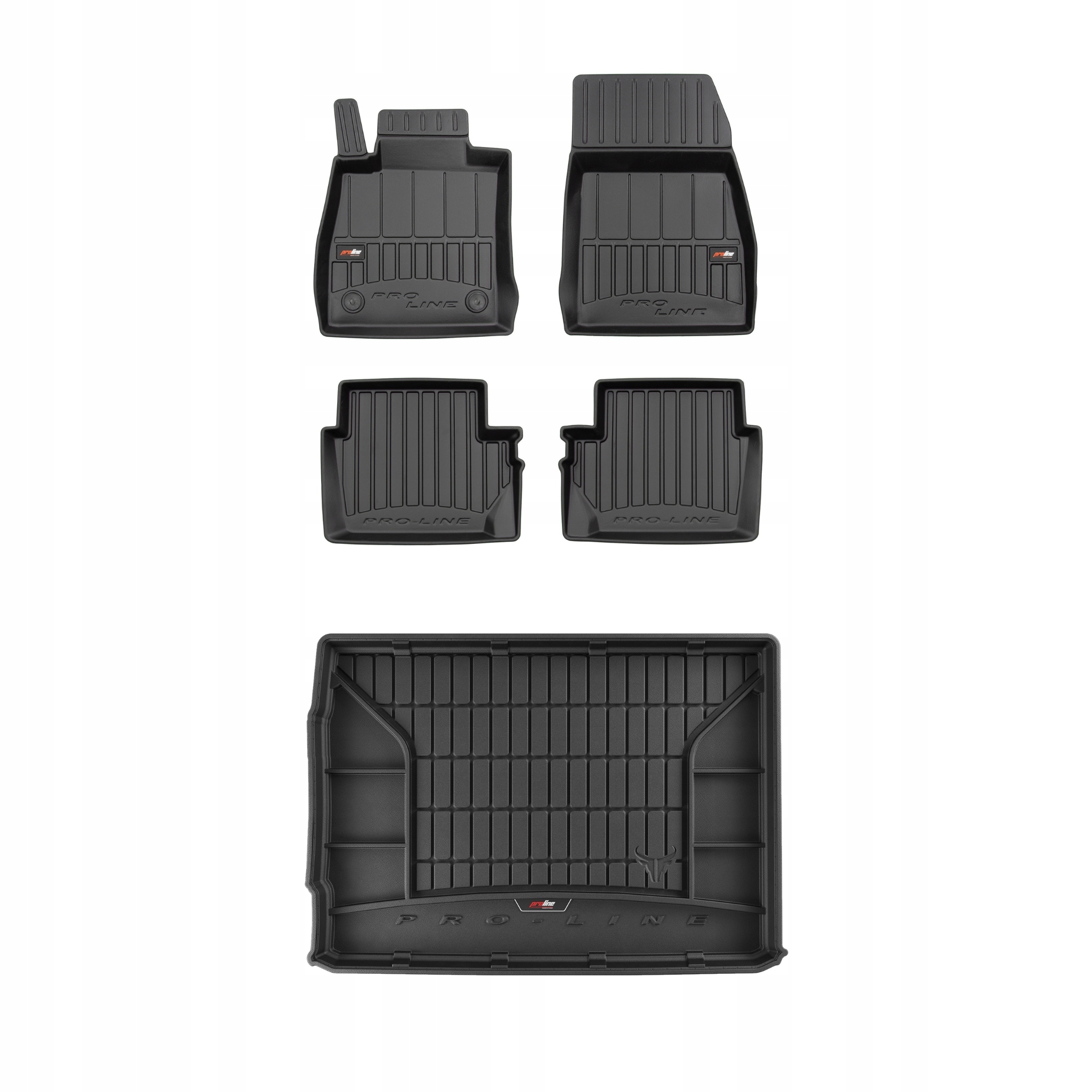 Frogum 3D Sada gumových kobercov a rohoží s logom pre Ford Puma od roku 2019