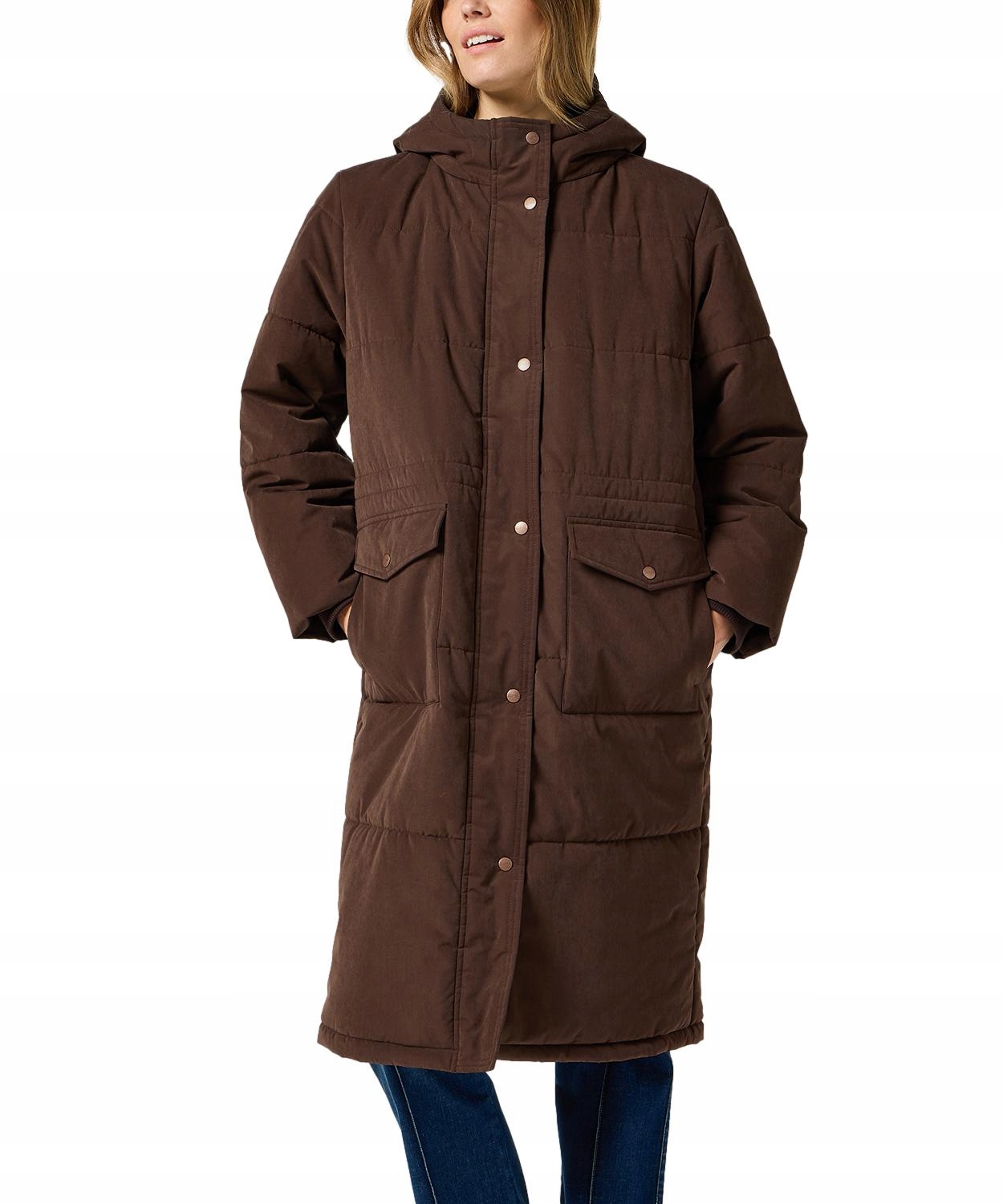 Kabát Wrangler Oversized Puffer 112358031 Mole Xs