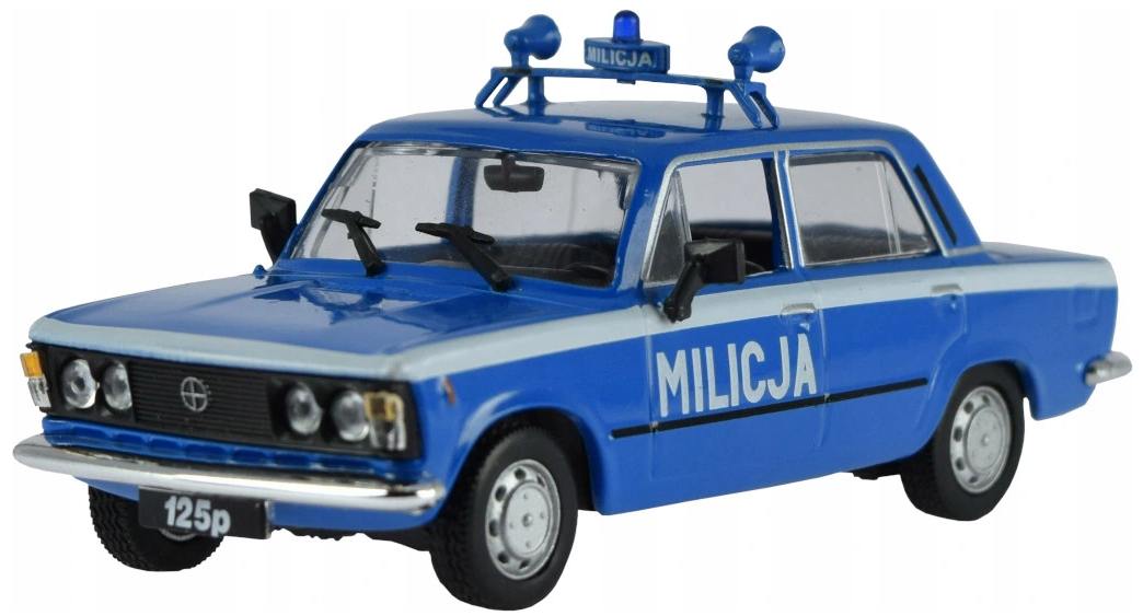 

Samochód 125P Model Milicja B-273 Daffi