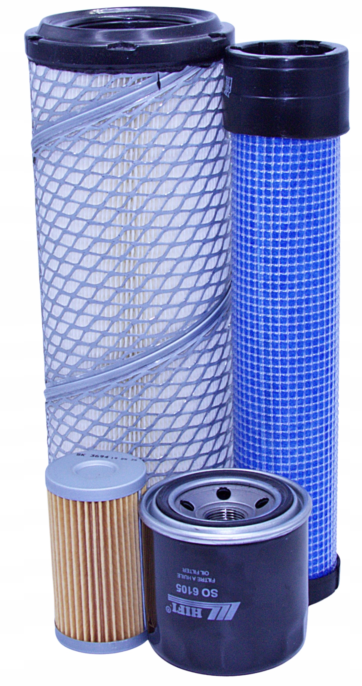 Filtry Kramer 180 s motorem 3TNE88-ENKR – vzduch, olej, palivo