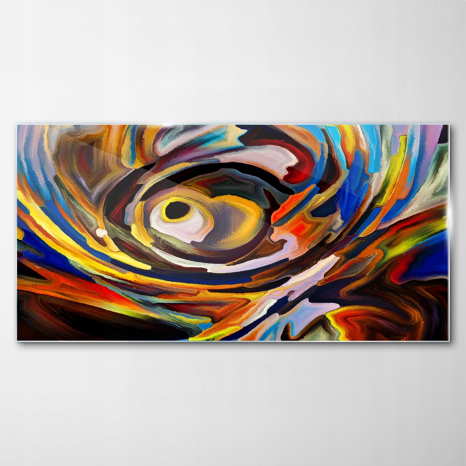 Obraz na skle Dekor Abstrakcia Umenie 140x70