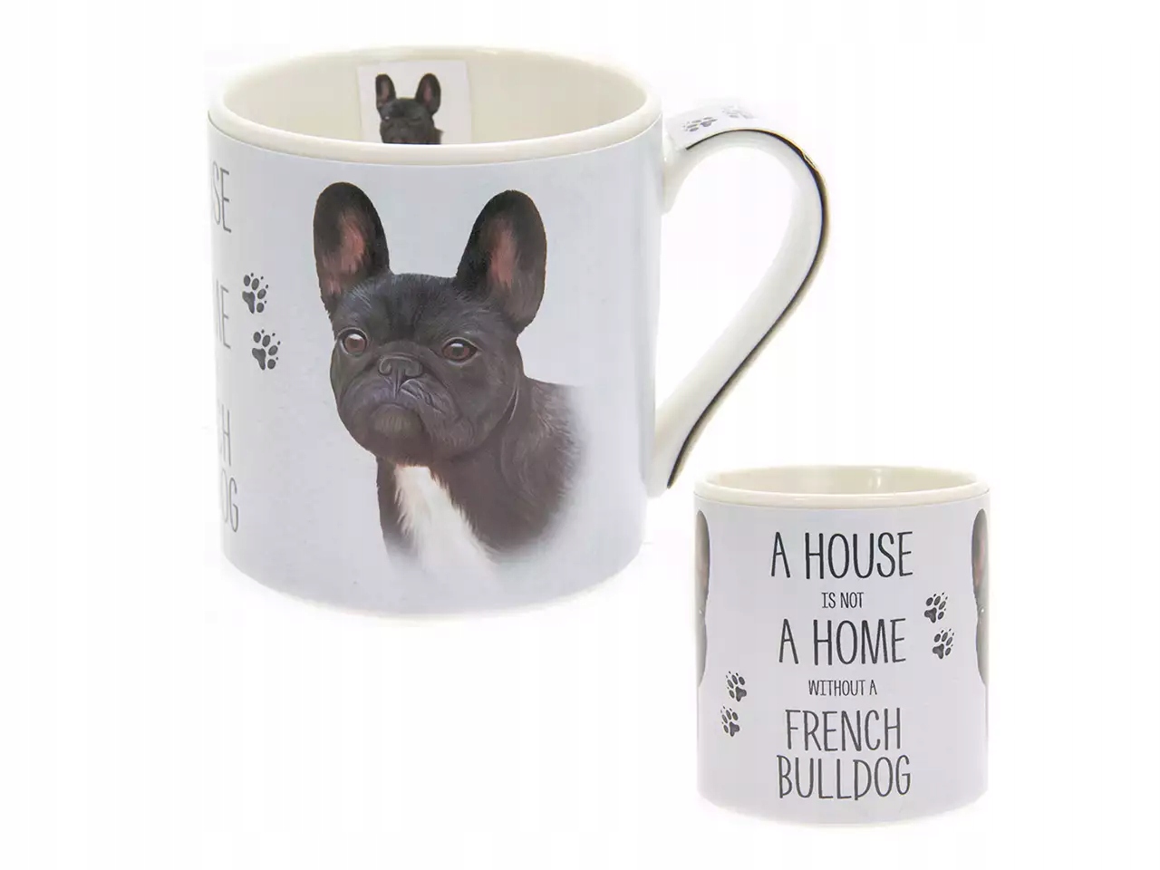 

Piękny Kubek Prezentowy Pies French Buldog 300ml