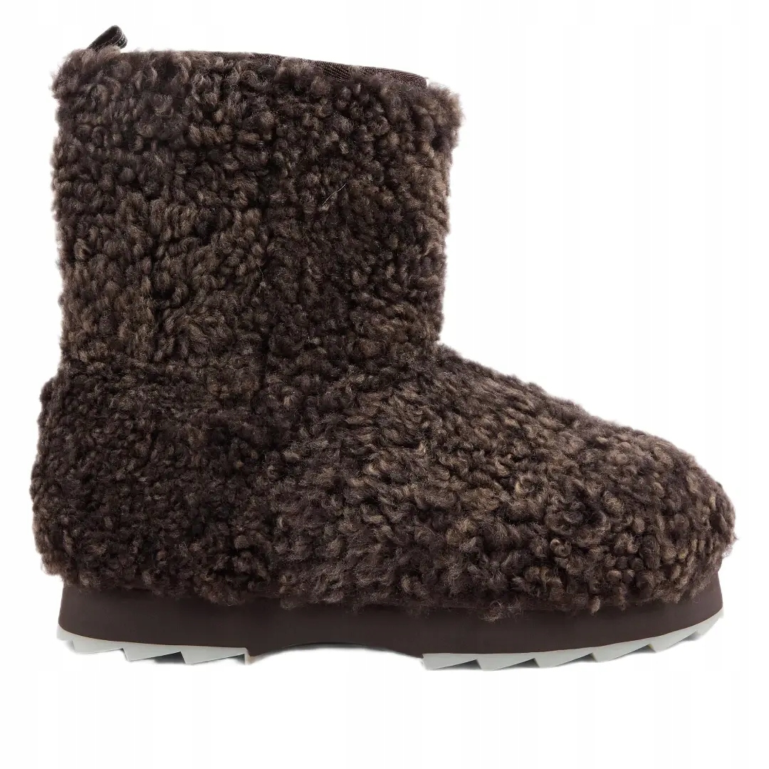 Sněhule Emu Australia Sharky Lo Teddy W13200 chocolate 37, Hnědá