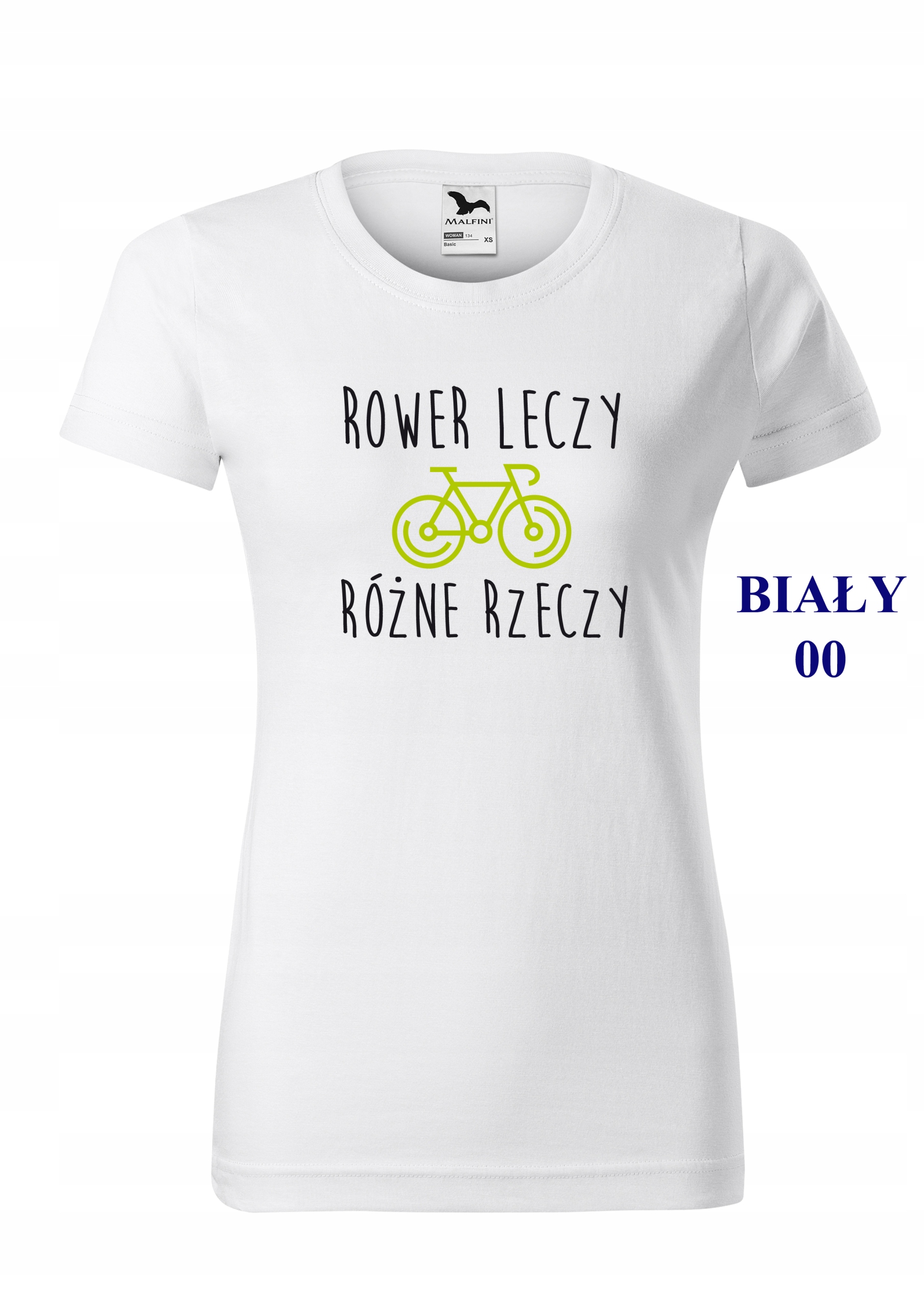 Koszulka ROWER LECZY RÓŻNE RZECZY dzień kobiet na PREZENT L Marka bez marki