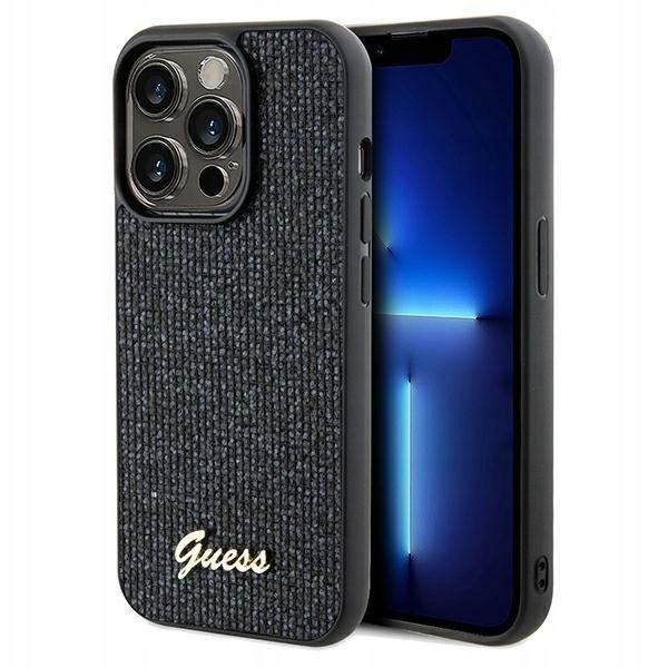 Guess GUHCP14LPMSDGSK iPhone 14 Pro 6.1"czarny/black hardcase Disco Me
