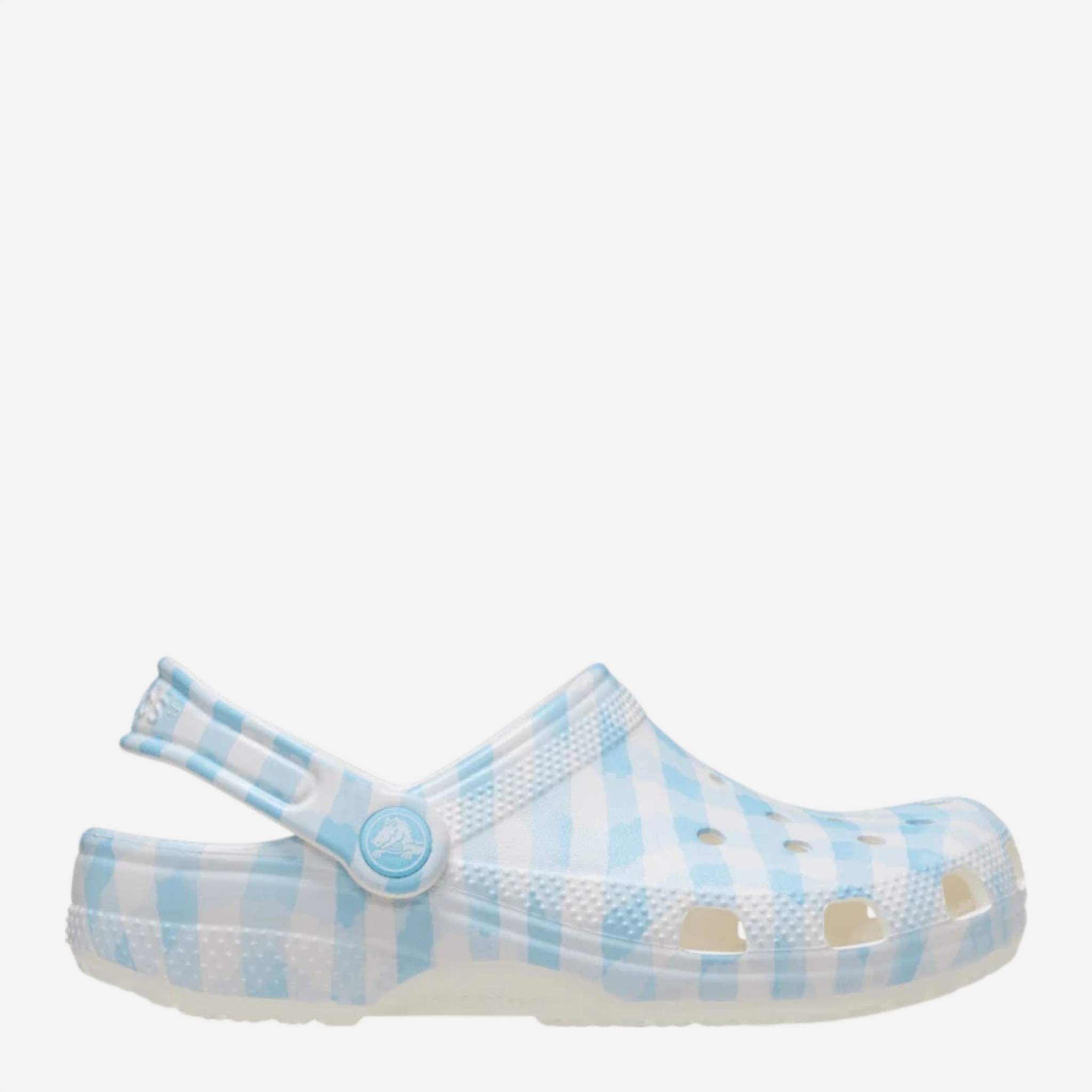 Chodaki dziecięce Crocs Classic Gingham Clog Kids 210988-16S