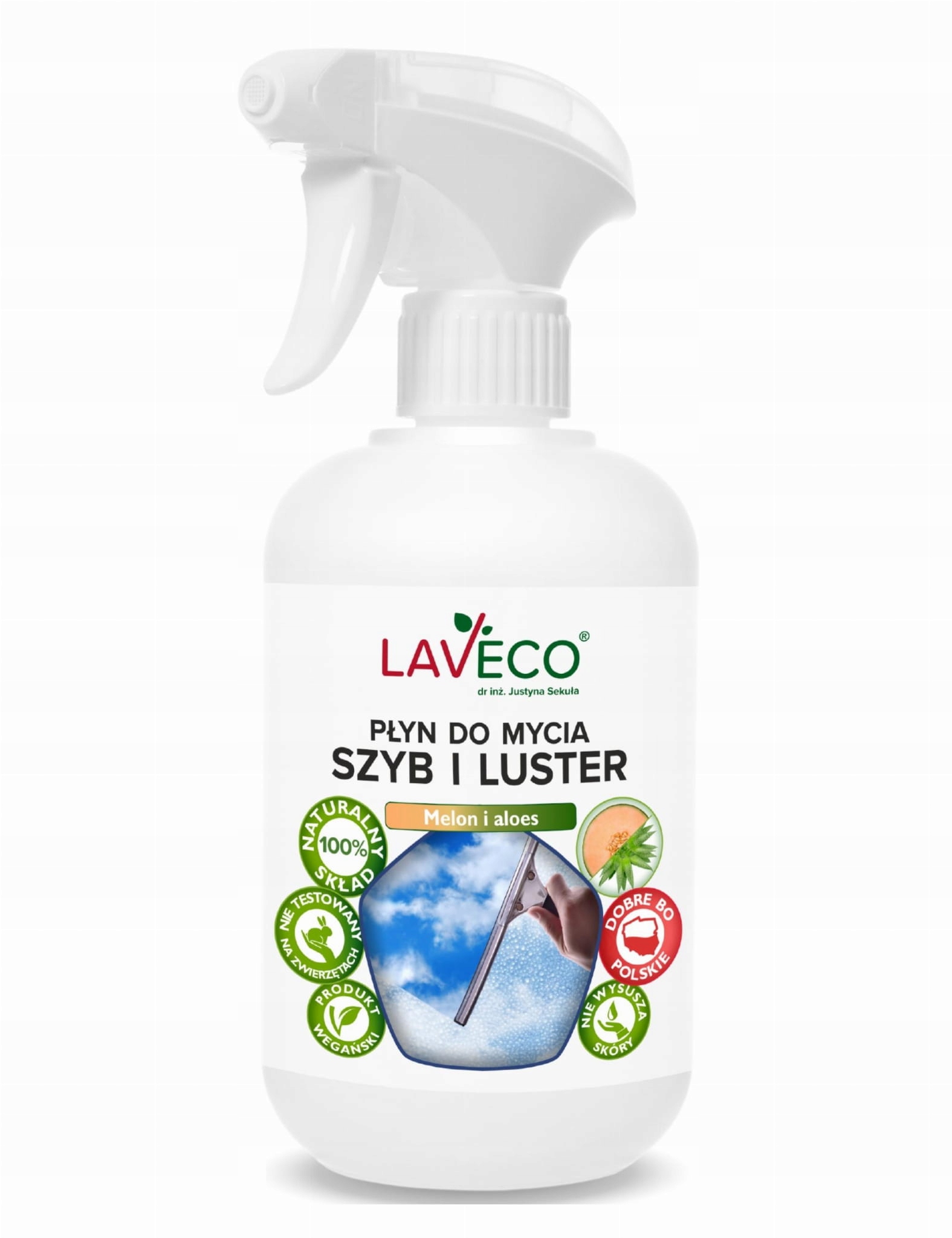 

Laveco Płyn do mycia szyb okien i luster Melon 500