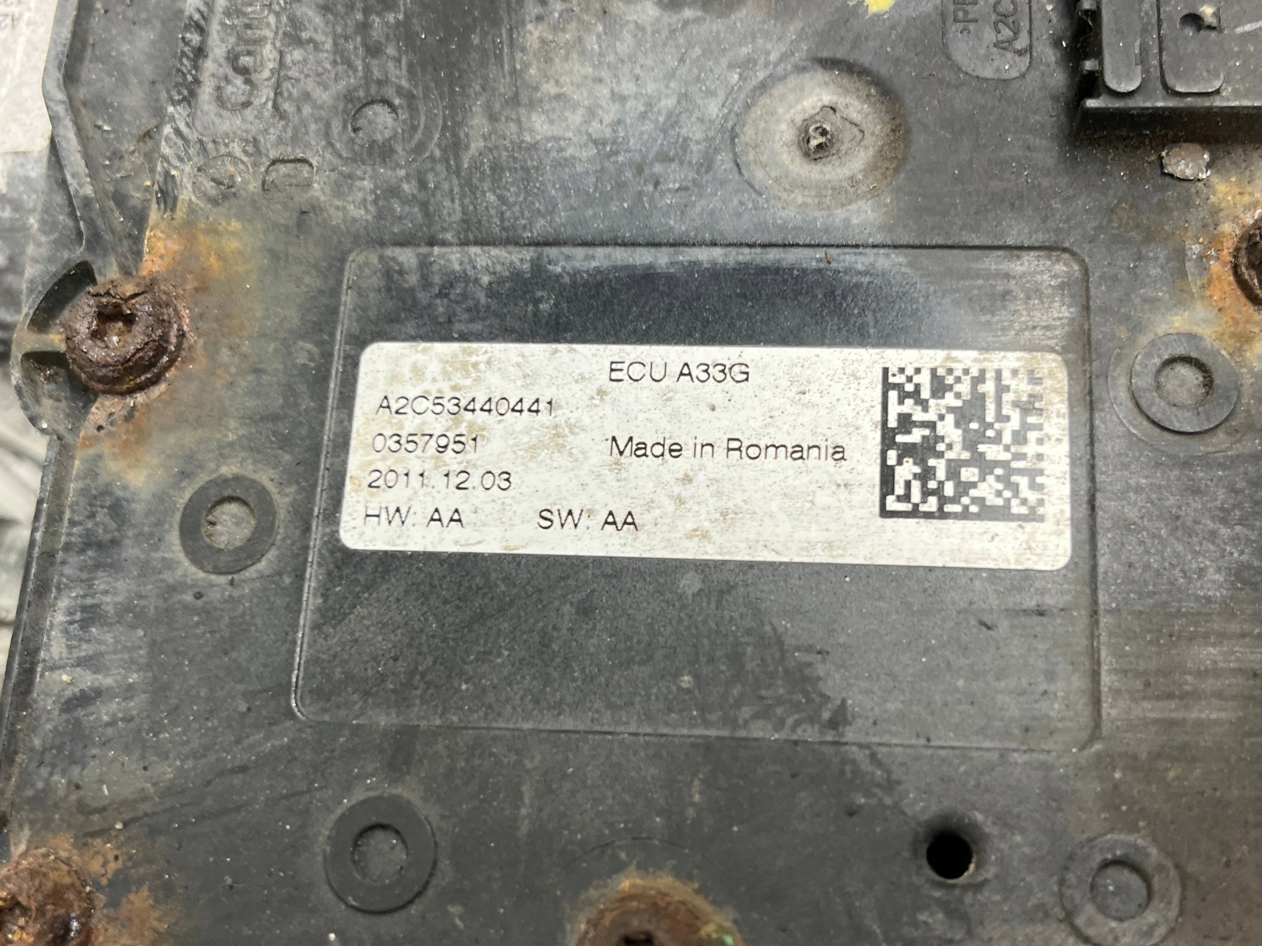 mécanisme électrique freins chauffage stationnaire OPEL AMPERA 1 13365044