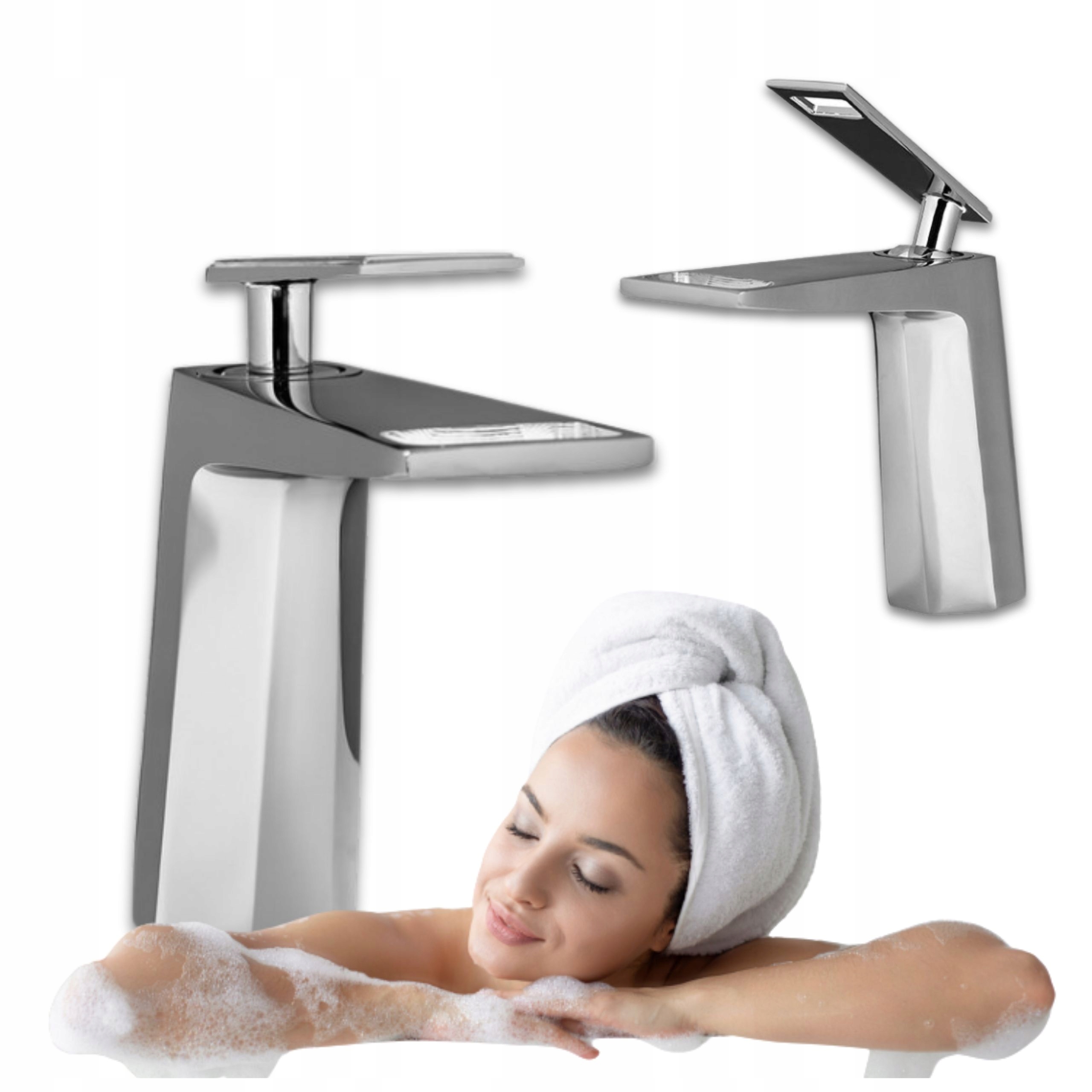 Umyvadlová Kaskádová Baterie Hugo Chrom