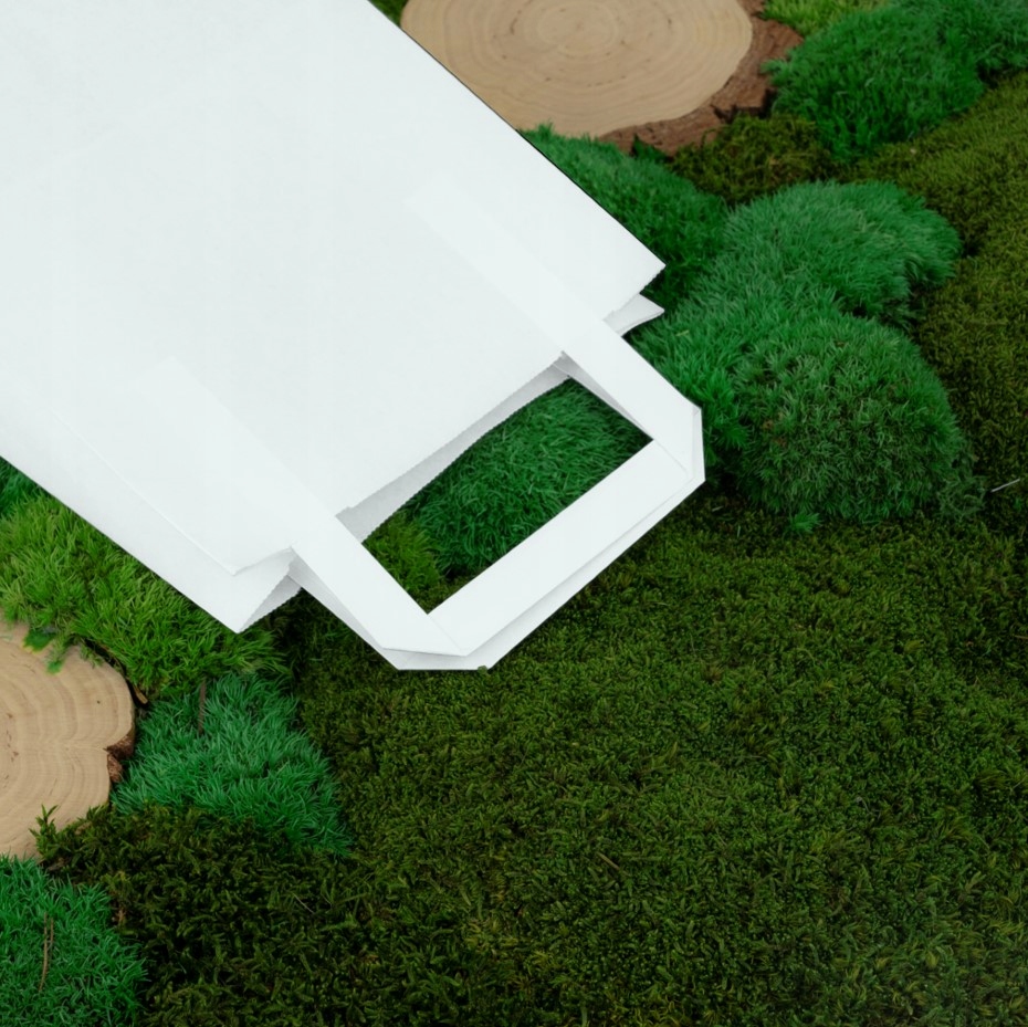 ZESTAW 25 x BIAŁA TORBA PAPIEROWA 18x8x23 cm Rodzaj torby biała