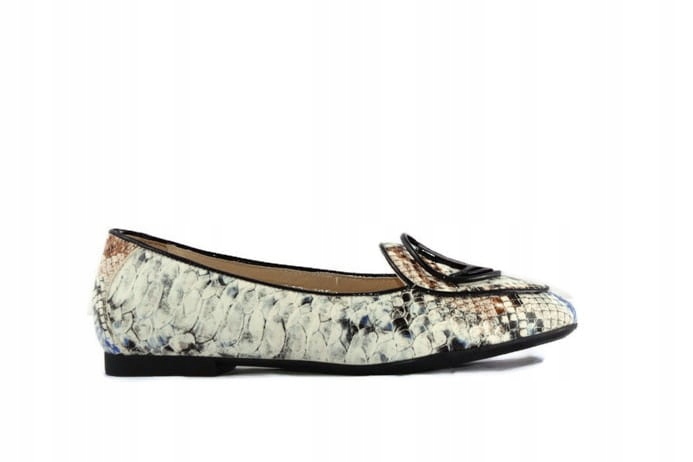 Dámské baleríny Higo 2356 ekri had 41, Mix
