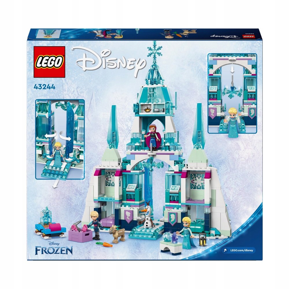 LEGO DISNEY KRAINA LODU Lodowy pałac Elzy 43244 Marka LEGO