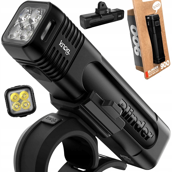 Přední světlo Knog Blinder Pro 900 lm 6 funkcí Usb-c
