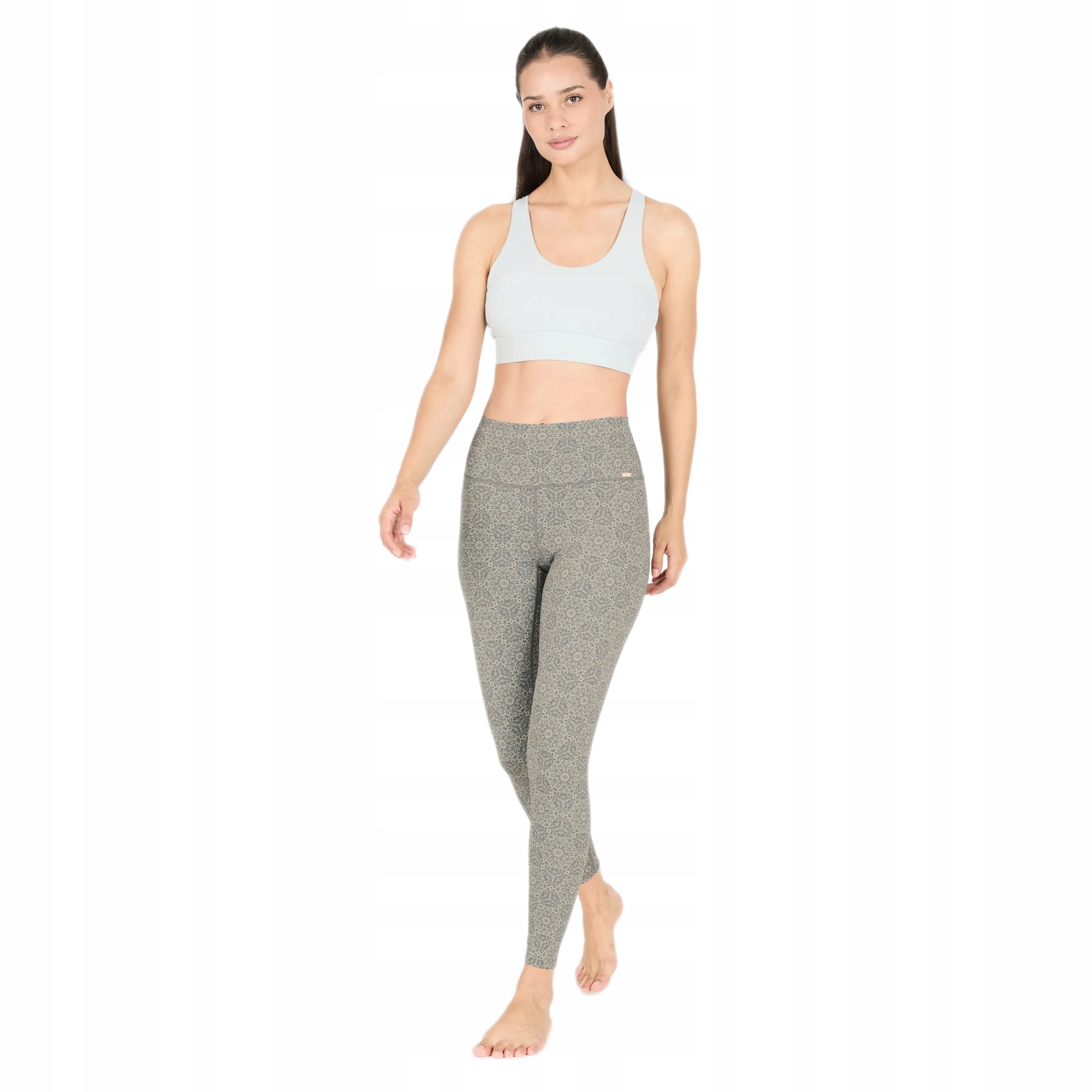 Legíny na jógu Athlecia Geometric Printed, vel. 36 – ekologie a styl