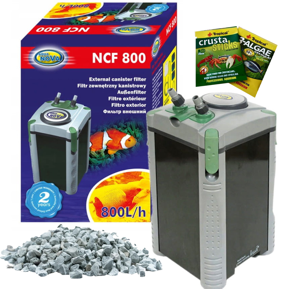 Levně Vnější filtr Aqua Nova NCF-800 pro akvárium <200L Bonus