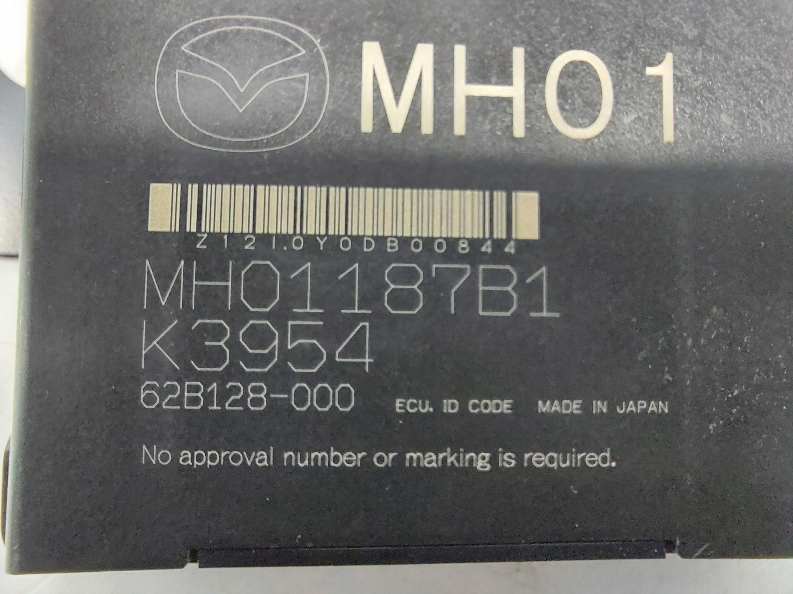 Mazda MX-30 EL modulo Centralina mh01187b1