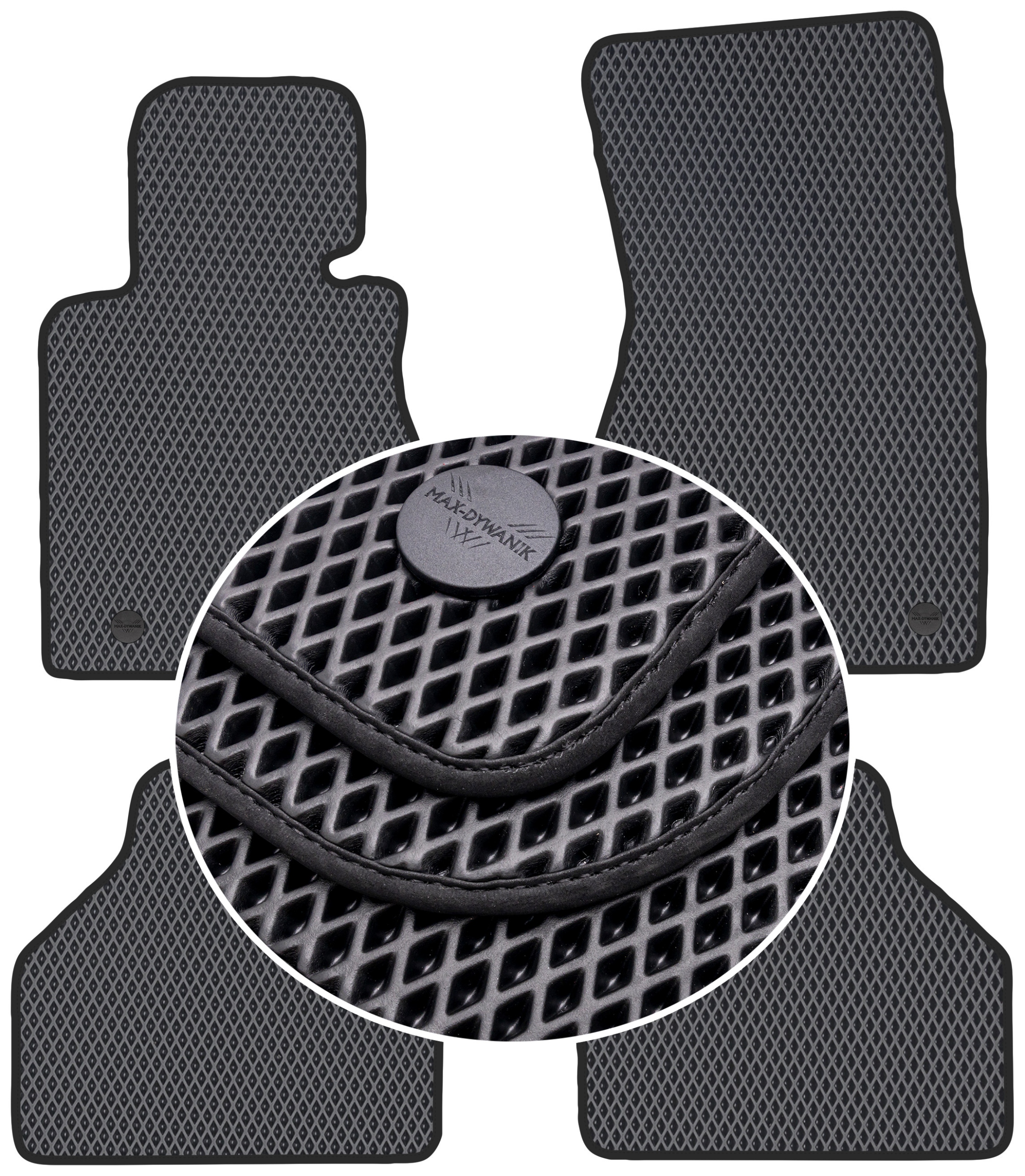 Bmw 7 E65 Short 2001-2008 Koberce Eternity Čierne