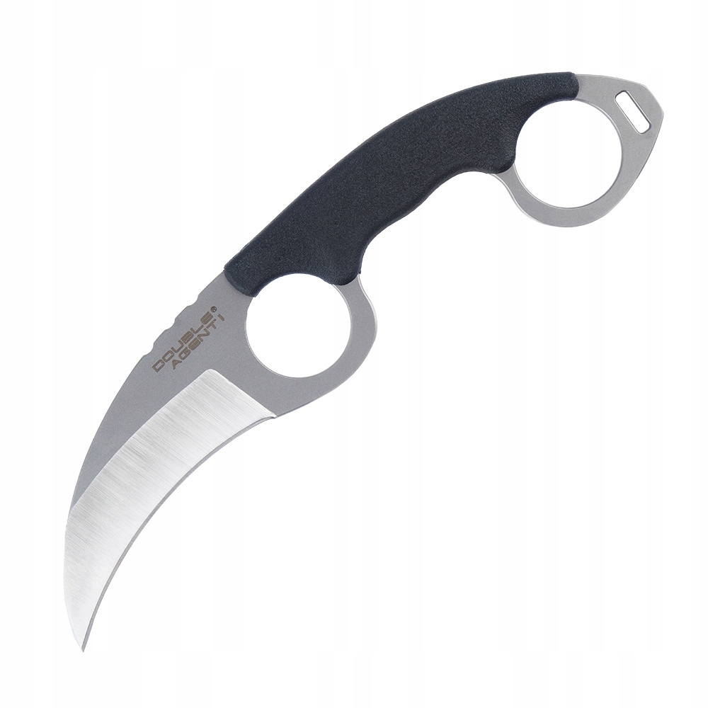 Nůž karambit Cold Steel Double Agent I Aus 8A černý s pochvou