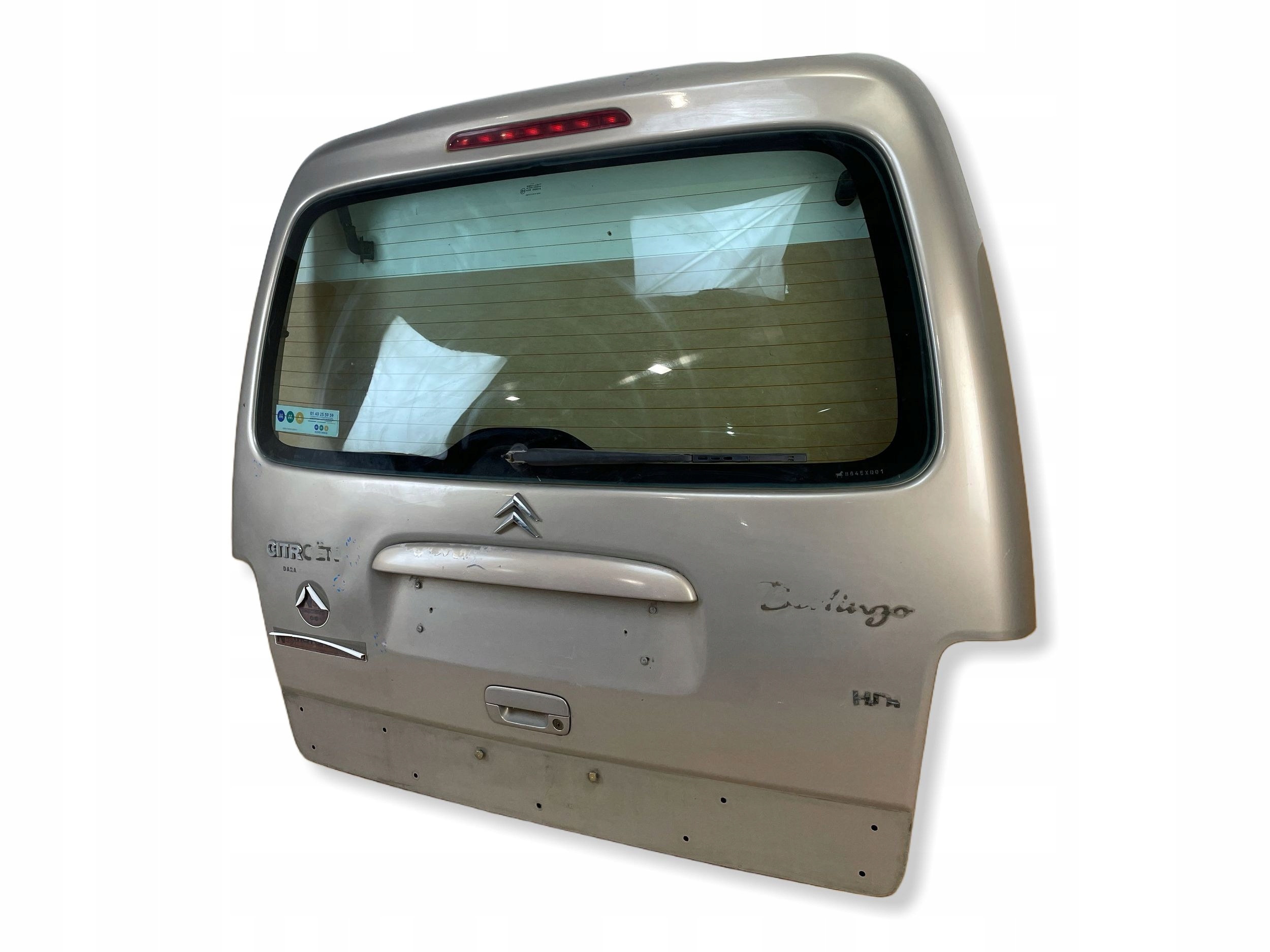 trunk door boot rear part rear CITROEN BERLINGO and 1996-2002