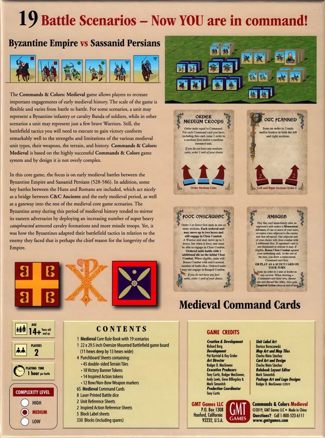 Commands & Colors: Medieval Nazwa Commands & Colors: Medieval