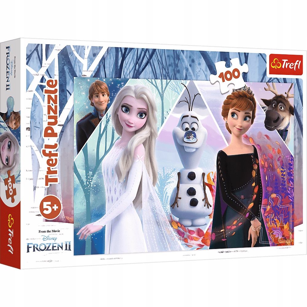

Puzzle 100 El Zaczarowana Kraina Lodu Trefl 16418