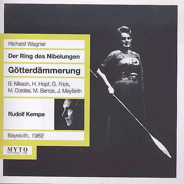 4CD Richard Wagner: Götterdämmerung Box Set 4CD Bayreuth 1962 Myto
