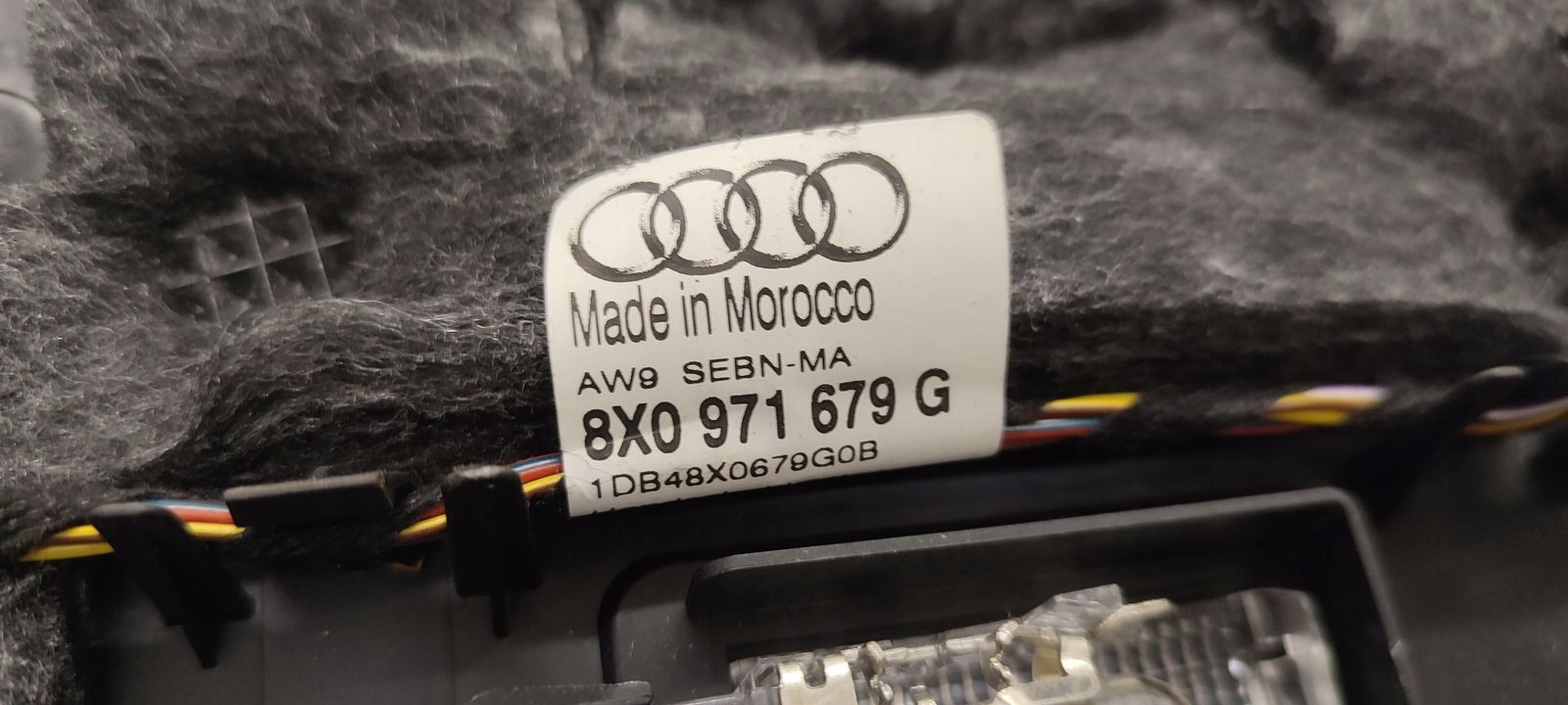 Handschuhfach des Beifahrers Audi A1