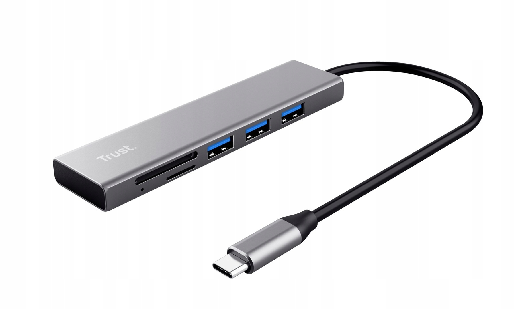 Trust Halyx Fast Usb-c Hub Card Reader