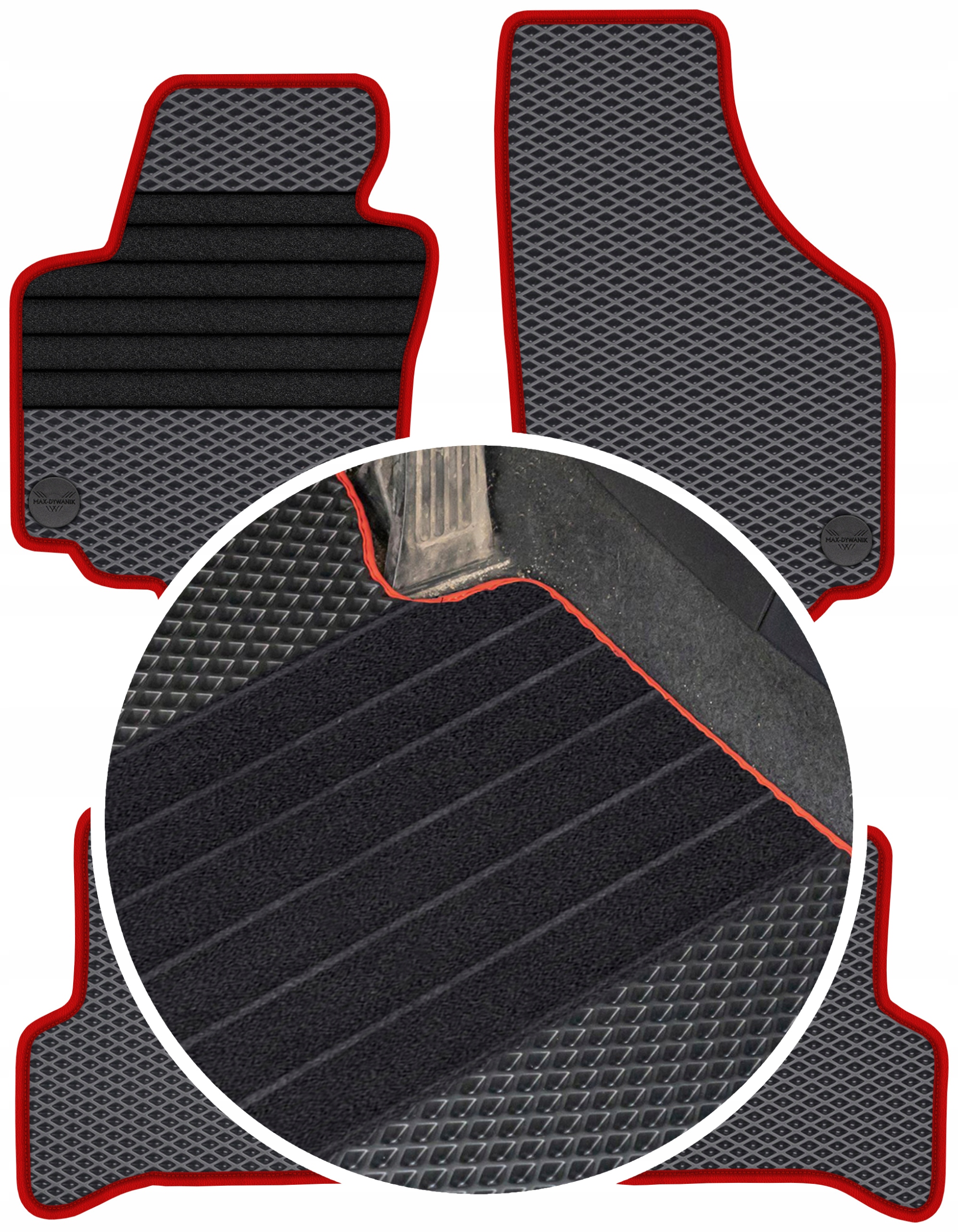 Seat Altea XL 2006-2015 Gumové rohože do auta Eva Eternity