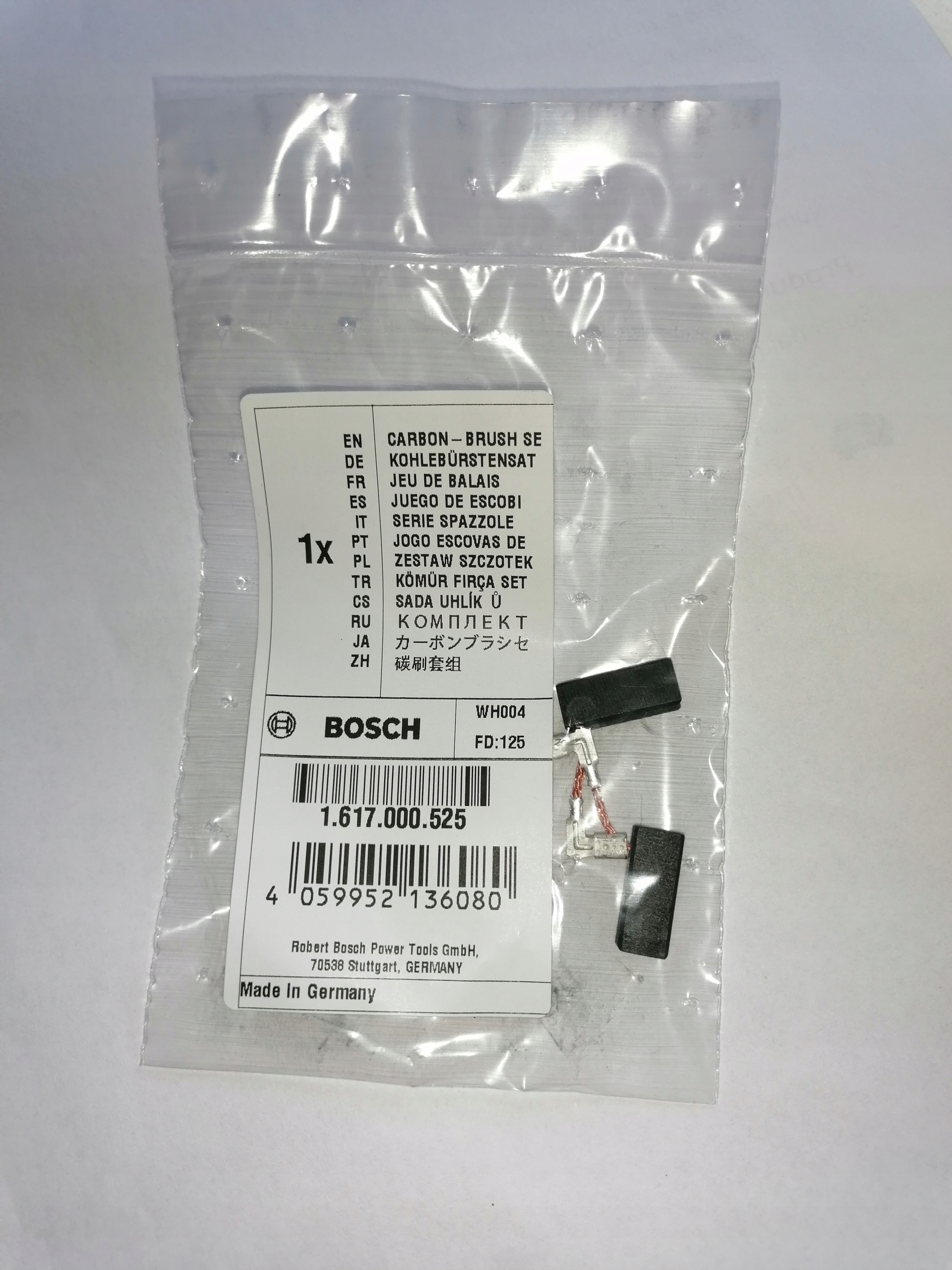 

Bosch szczotki węglowe kpl. Gbh 2-26 Dfr 5x8