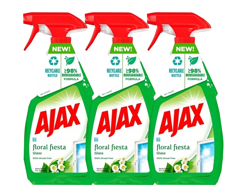 

Ajax Płyn do mycia szyb spray Floral Fiesta 500 x3