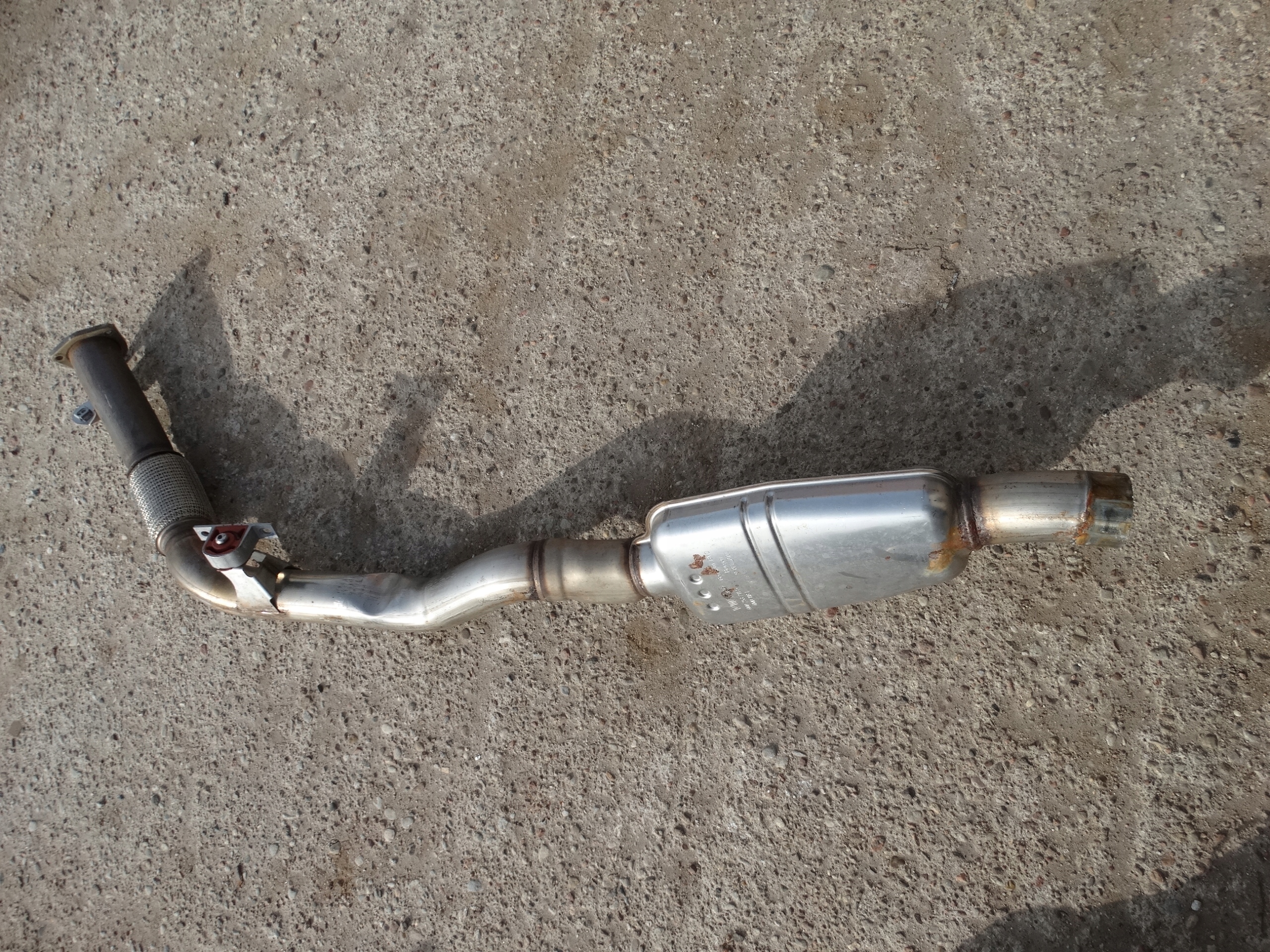 IDEALNA pipe exhaust PORSCHE CAYENNE 9Y TURBO 1