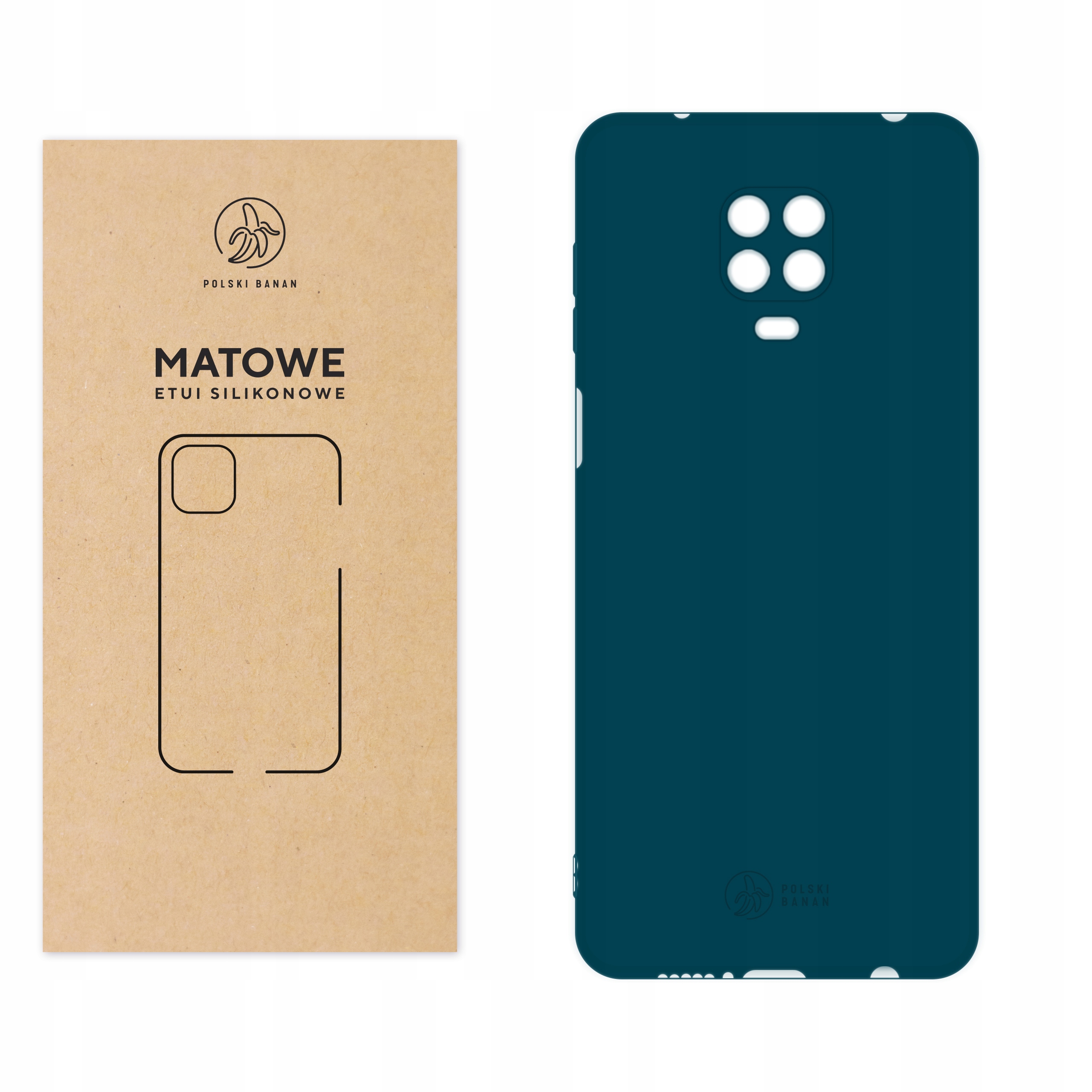 

Etui Matowe do Xiaomi Redmi Note 9 Pro/9S morskie