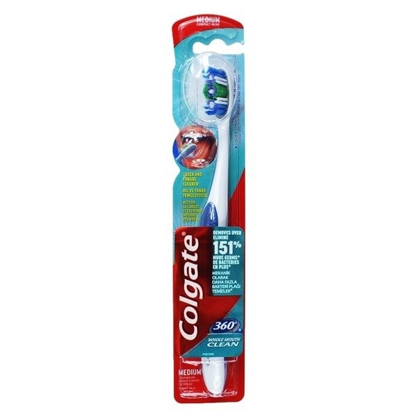 

Colgate 360 Szczoteczka do Zębów Medium Średnia