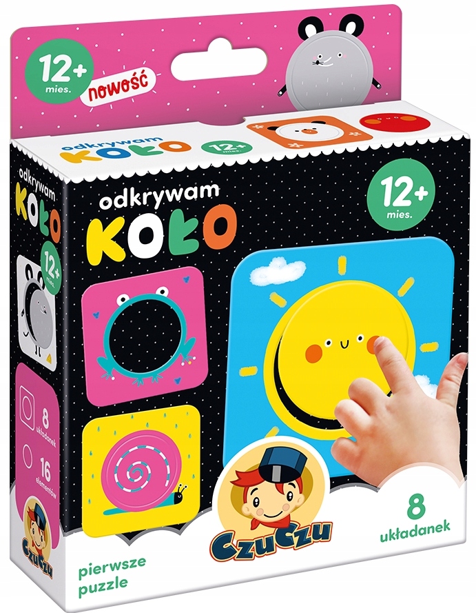 

CzuCzu Odkrywam Koło Puzzle 12M+