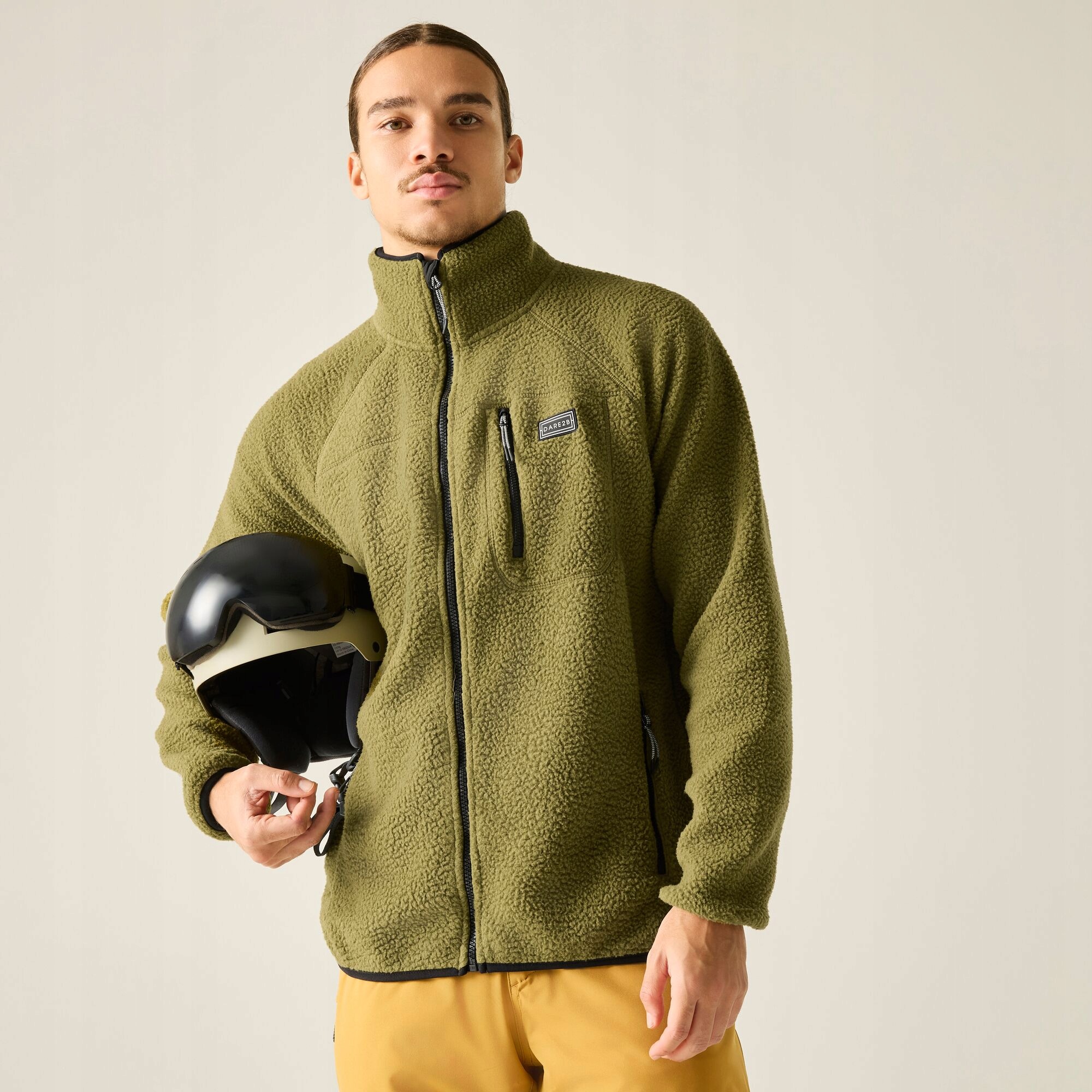 Pánská mikina Camber Fleece DMA752 Barva: Olive Green, Velikost: M
