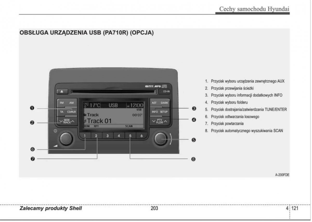 Hyundai i30 i30cw 2007-12+Radio Instrukcja Obsługi Tytuł Hyundai i30 i30cw 2007-12+Radio Instrukcja Obsługi