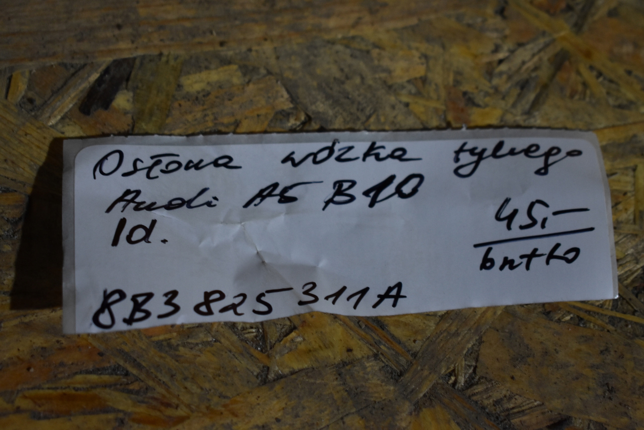 IDEALNA Blende Abdeckung WOZKA Achsträgers hinten heck AUDI A5 B10 1
