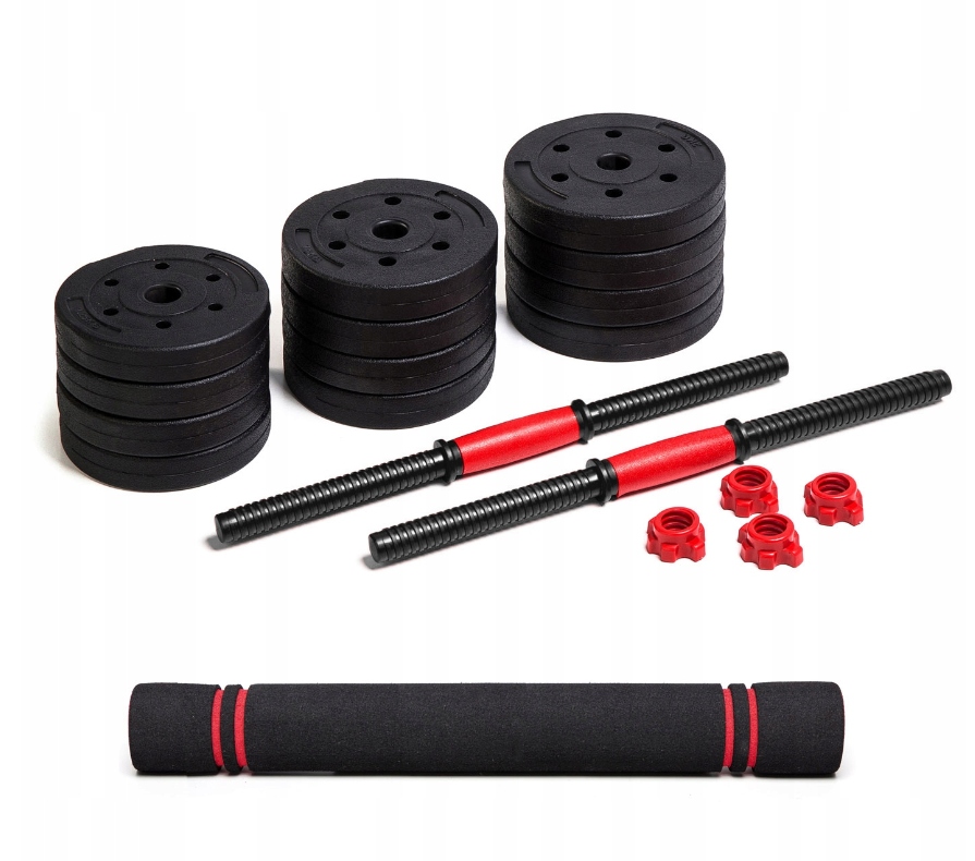 HANTLE BITUMICZNE REGULOWANE SZTANGA GRYF Z ŁĄCZNIKIEM ZESTAW 2X10KG Kod producenta ZESTAW HANTLI REGULOWANYCH DOMOWA SIŁOWNIA