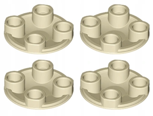 

Lego 2654 Płytka 2x2 piaskowa Nowa (2g) 4 szt.