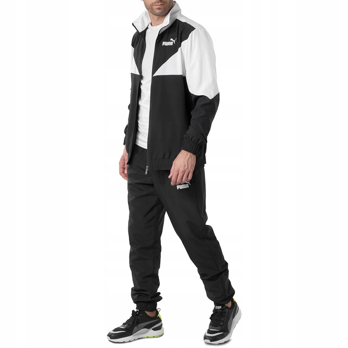 PUMA DRES KOMPLET MĘSKI SPORTOWY SPODNIE BLUZA 5XL Model Woven Suit