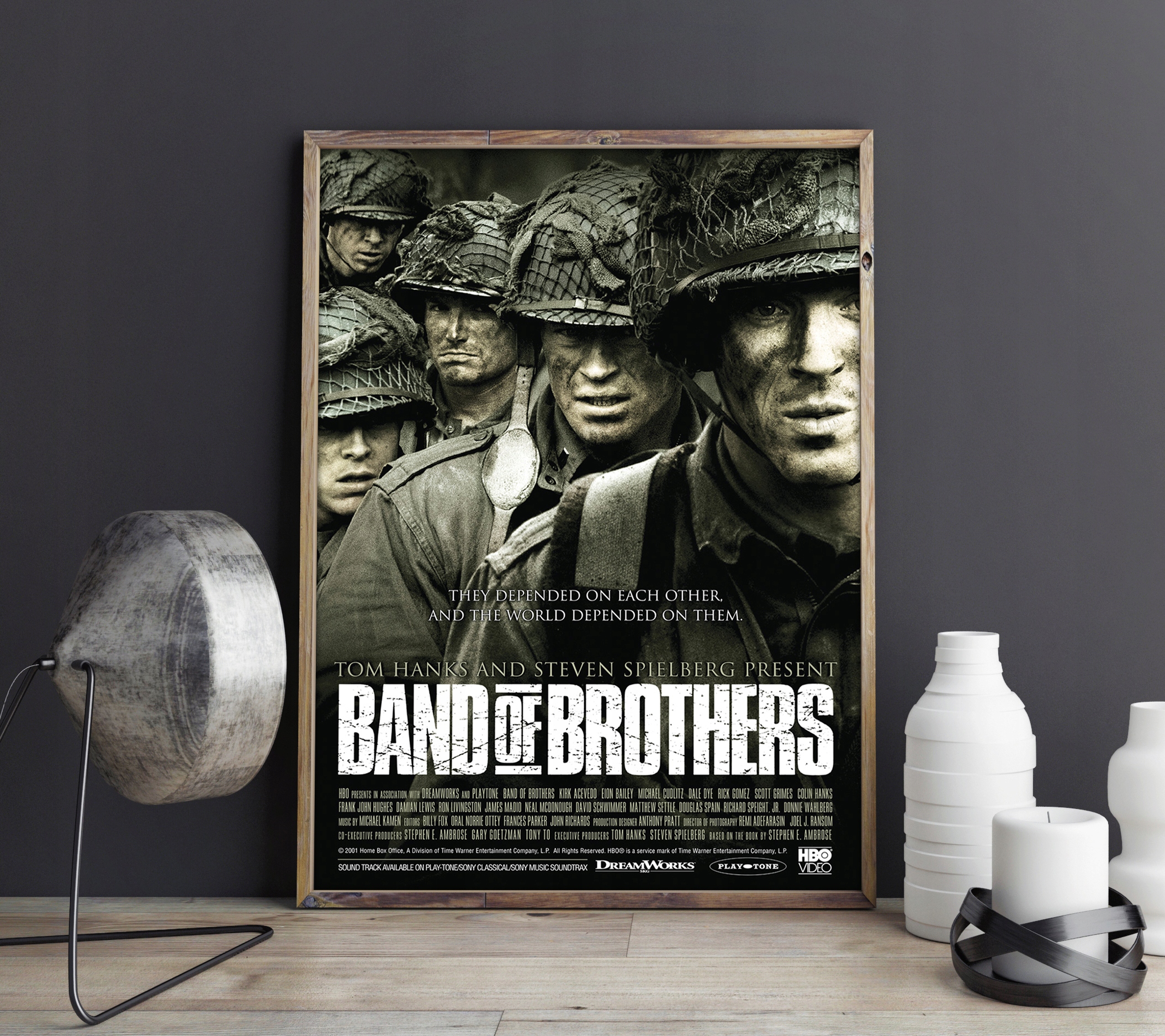 Plakat Kompania Braci Serial 2001 Band of Brothers Rodzaj bez ramy