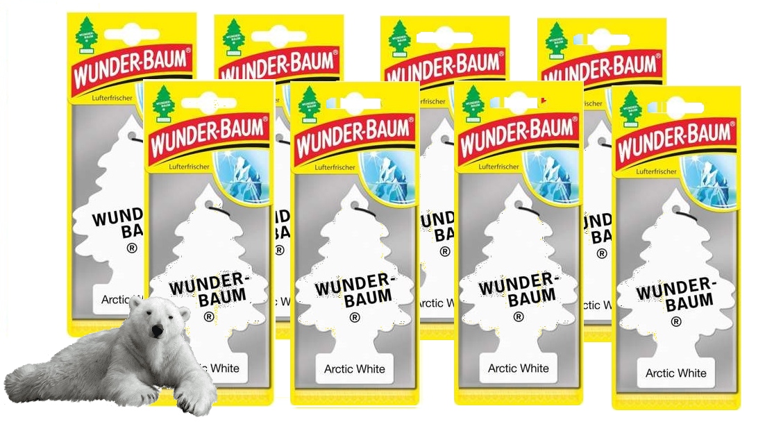 WUNDER BAUM ZAPACH CHOINKA ZAPACHOWA ARCTIC WHITE