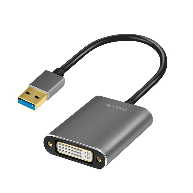 Adaptér Usb 3.0 na DVI 1080p 0,1 m, externí převodník grafické karty