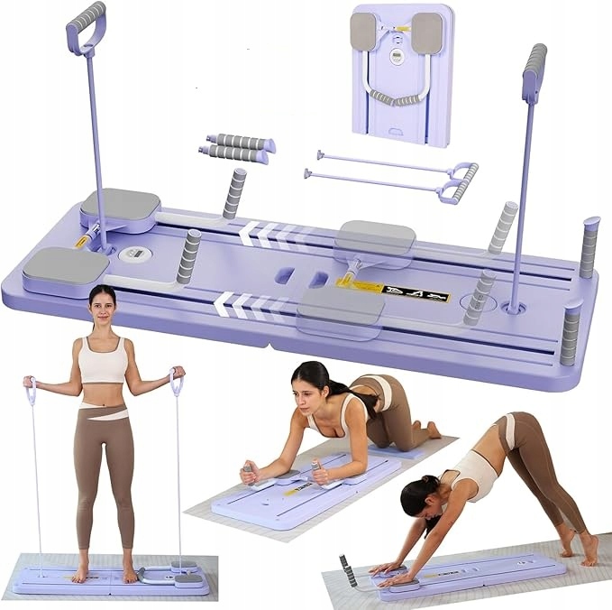 Deska Do Pilatesu Ćwiczeń Reformer Pilates Mata Taśmy Oporowe Timer