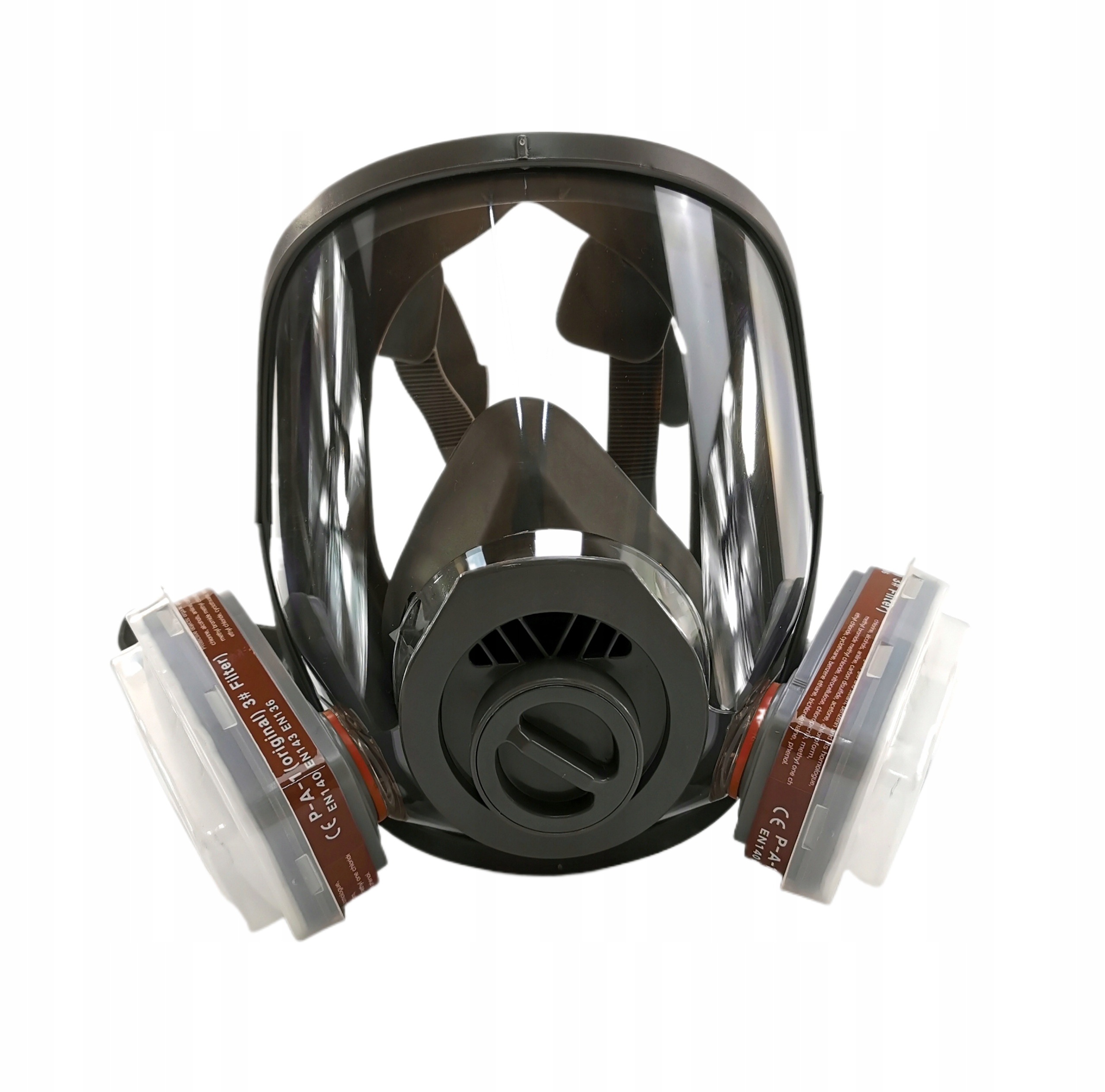 MASKA LAKIERNICZA PEŁNA PA1 PODWÓJNA PRZECIW GAZOWA CHEMICZNA FILTRY 2X Kod producenta HRK-SM2