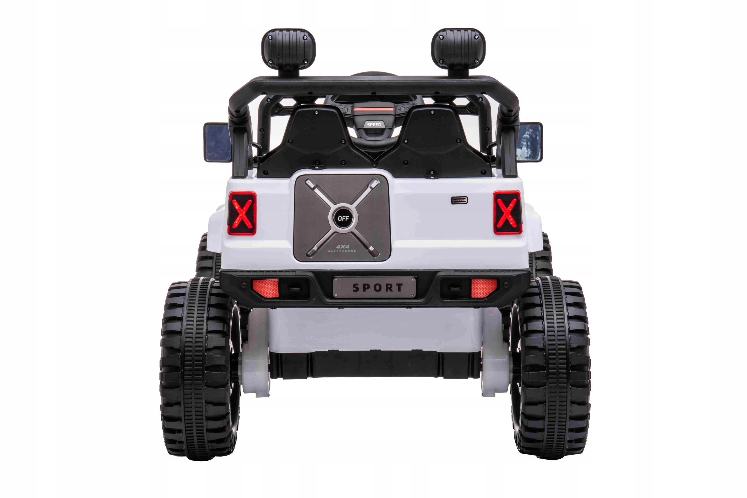 AUTO POJAZD OFF ROAD SPEED EKOSKÓRA 4X35W RADIO Liczba miejsc 1